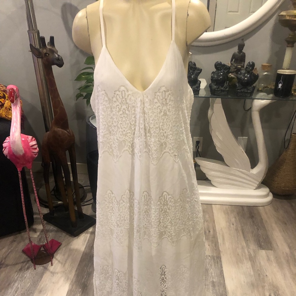 ZANZEA COLLECTION long white summer dress
